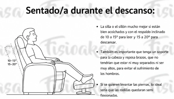 sentado relajado